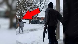 Porch Pirate almost got KILLED [upl. by Langelo532]