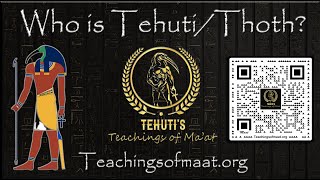 TehutiThoth God of Writing  Wisdom  Magic  Moon Deity [upl. by Urbai]