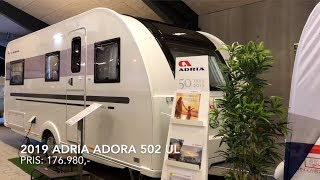 2019 Adria Adora 502 UL Fremvisning [upl. by Ydoow32]