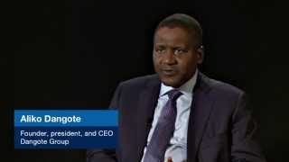 Aliko Dangote Building strong partnerships [upl. by Douglass]