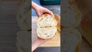 100 Hydration Ciabatta 💦💦💦 Das angepasste Video in 60 Sekunden mit Endergebnis☺️ fy backen [upl. by Behlke]