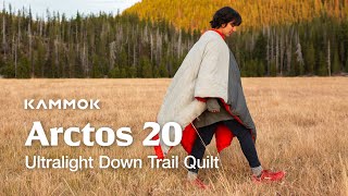 Arctos 20 Ultralight Trail Quilt  Kammok [upl. by Violante]