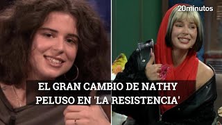 Así ha sido el gran cambio de Nathy Peluso en La Resistencia [upl. by Nauqram]