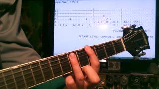 Depeche Mode Personal Jesus Guitar Lesson Chords and Tab [upl. by Ecerahc]