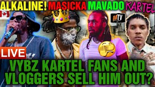 Alkaline Surpass Vybz Kartel Can masicka Surpass Mavado Them Sell Out Gaza [upl. by Adiv]