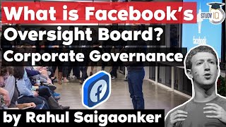 Facebook Oversight Board  What is the purpose principle and process of FB Oversight Board [upl. by Chev]