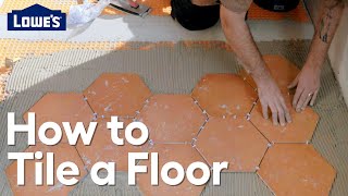 How to Tile a Floor  A StepbyStep Guide [upl. by Pavior]