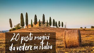 20 posti magici da vedere in Italia [upl. by Brian]