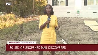 Unopened Mail Found 6pm Live Shot [upl. by Homere]