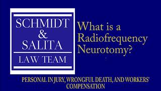 What is a Radiofrequency Neurotomy [upl. by Jovia]