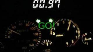 Toyota Starlet GT EP82 Turbo 0100kmh Acceleration 487 seconds [upl. by Ecyac617]