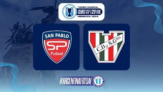 🔵 NacionalClubesFemenino  San Pablo Mendoza vs Guaymallén Mendoza  F17  Cuartos de Final [upl. by Aynwad]