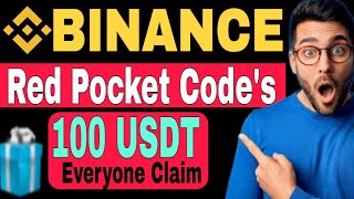 Red Packet Code In Binance Today  Free Crypto Box Codes Binance  Binance Red Packet [upl. by Samp]