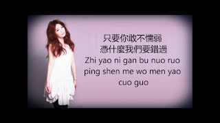 Hebe Tien 田馥甄 【你就不要想起我】歌詞版 LYRICS CHINESE  PINYIN [upl. by Gabrielle]