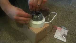 Hikvision DS2CD2132I camera unboxing by Intellibeamcom [upl. by Ellegna]