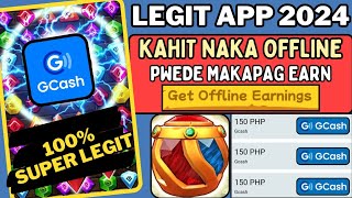 LEGIT PAYING 2024₱450 KINITA KO SA APP NATOKAHIT OFFLINE MAY EARNINGS PADINNO INVITE PWEDE DITO [upl. by Otho]