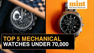 Top 5 Most Affordable Mechanical Watches In India  Watch [upl. by Sherr]