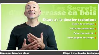 Guide vidéo  faire les plans de votre terrasse en bois [upl. by Norahs]