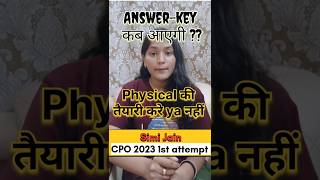 CPO answerkeyphysical preparationmains strategycpocpomainsviralenglishsscexamsshortsvideo [upl. by Akined]