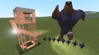 Officer Earl Vs Towers In Garrys Mod [upl. by Ludovick]