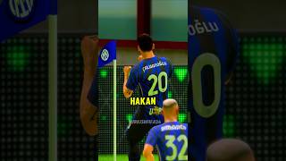 Hakan Calhanoglu VS Napoli shorts [upl. by Akienahs]