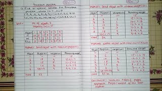 knapsack Problem Hindi  Greedy Method  DAA  Example 1 [upl. by Konikow861]