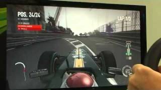 F1 2010 by Codemasters  Monaco Lotus Onboard Gamescom [upl. by Rosenblast]