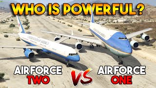 GTA 5 ONLINE  PRESIDENT AIRFORCE ONE VS VICE PRESIDENT AIRFORCE TWO WHICH IS BEST PLANE [upl. by Kuster]