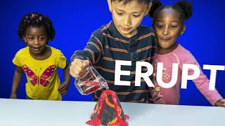 NATIONAL GEOGRAPHIC Volcano Science STEM Kit  Kids Can Build and Erupt a Volcano [upl. by Aveneg]