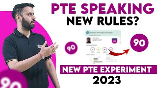 PTE Speaking New Rules  New PTE Experiment 2023  Vision Language Experts [upl. by Eadahc]