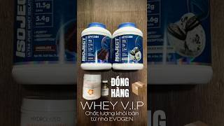 Đóng hàng Whey Protein Isoject Evogen xịn nhất qủa đất annguyensupp wheyshop dailybbt bbt [upl. by Eiuqnimod]