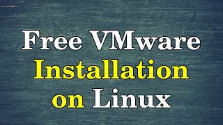 How to install VMware Workstation 1252 Player for Linux 64bit Free Version [upl. by Atnuahc]