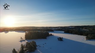 Glaskogen Värmland Sverige februar 2024  Vanlife i vinterland [upl. by Sucerdor]