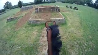 XC Lesson  Falls  Helmet Cam [upl. by Enilorak980]