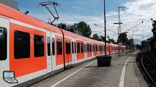 Wolfratshausen mit Münchner SBahn Stadtbilder [upl. by Akenn]