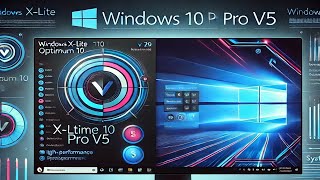 WindowsX Lite 10 Pro 24H2 Install in 1GB Ram Pc or Laptop Windows Installation Windows 10 Howto [upl. by Biegel]