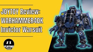 118 JOYTOY WARHAMMER Invictor Tactical Warsuit Set【QUICK REVIEW🔥】 [upl. by Mccready]