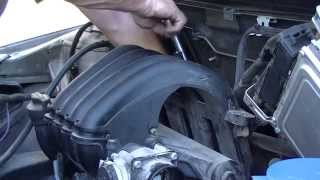 Mercedes B200 Throttle Injector amp Intake manifold removal [upl. by Lathrope189]