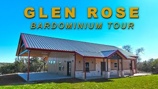 Barndominium Home Tour  2200sqft 2BR 3BA  Texas Best Construction [upl. by Osicran]