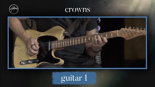 Crowns  Guitar 1 Tutorial [upl. by Teragram]