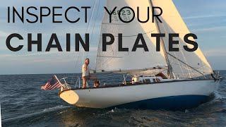 Sailboat Chain Plate Inspection [upl. by Asiel]