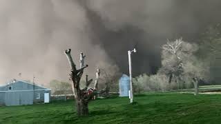 May 12 2022 Derecho Windstorm Our Farm Before amp After [upl. by Rodrigo]