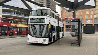 London Bus Route 76 Waterlow Lower Marsh to Tottenham Hale Bus Station  Diversion [upl. by Alyson815]