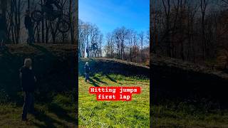 Expert MXGP Hitting Jumps First Lap Sight Unseen HogBack Hill MX [upl. by Gerc]