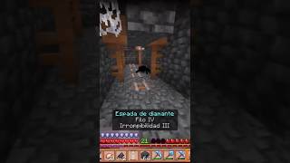 1 araña venenosa me ignora 😖 minecraft minecraftshorts [upl. by Adlaremse]