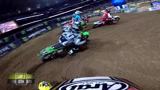 GoPro Kyle Peters Main Event 2018 Monster Energy Supercross from St Louis [upl. by Aneleh]