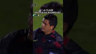 ¡LA CLASE DEL PULGA RODRÍGUEZ👌shorts futbolargentino [upl. by Yralam]