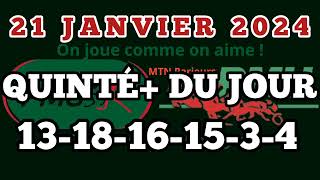 PMU QUINTÉ DU DIMANCHE 21 JANVIER 2024  Vincennes  Prix de Cornulier [upl. by Yblocaj]