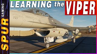 Learning to Fly the AMAZING F16 Falcon in DCS World [upl. by Aleece]