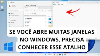 ATALHOS DO WINDOWS 1110  Pra Que Serve E Como Usar O Atalho WINDOWS  BOTÃO HOME [upl. by Eugaet]